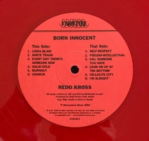 Redd Kross Born Innocent RED VINYL LP Steven McDonald of Melvins! 1982 Album NEW - Picture 1 of 3