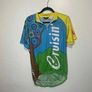 Canari Men's Cycling 2011 Cruisin the Conejo Jersey size Large - Picture 1 of 8