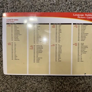 Reach B : Language Builder Picture Cards Paperback by National Geographic Sealed - Picture 1 of 6