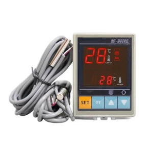 LED Digital Solar Temperature Controller Thermostat with 240K NTC Sensor 90-250V - Picture 1 of 6