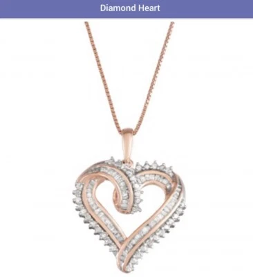 Colar designer feminino com acabamento em ouro rosa 14K 18 polegadas - Imagem 1 de 4