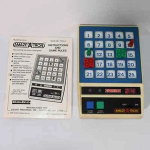 Vintage Working 1978 Coleco Amaze-A-Tron Electronic Battery Operated Game 0322! - Picture 1 of 6
