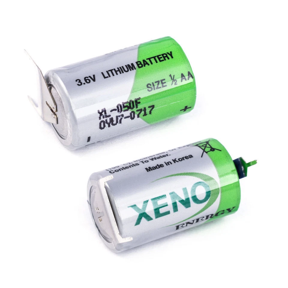 Xeno 1/2AA XL-050F/T3EU Lithium-Thionylchlorid-Batterie  3,6V 1,2Ah 3 pin PCB 1X - Bild 1 von 1