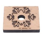 Christmas Snowflake Hand Cut Mold Leather Cutting Mold Hand Punch Leather