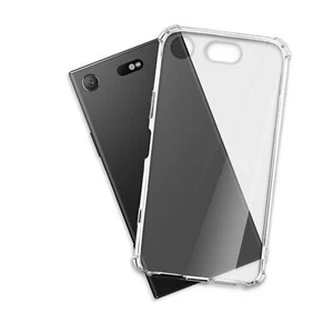 Anti-Shock Schutzhülle für Sony Xperia XZ1 Compact Backcover Case Tasche Bumper - Zdjęcie 1 z 3