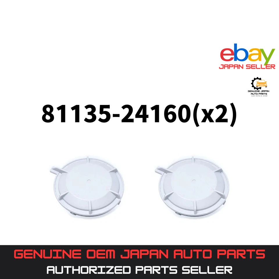 Toyota Lexus Genuine GX460 RX350 RX450h SC430 Headlight Cover 81135-24160 Set Foto 1 de 1