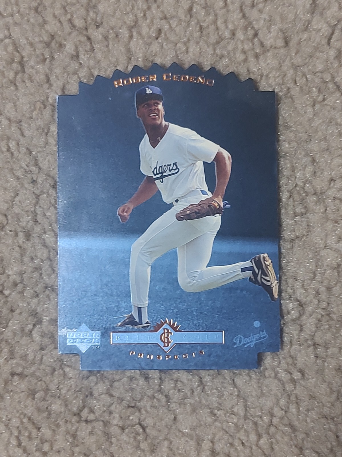 1996 Upper Deck Blue Chip Prospects Roger Cedeno Los Angeles Dodgers #BC14