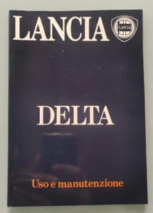 USO E MANUTENZIONE LANCIA DELTA 1300 1500 1600 GT DELTA HF ORIGINALE - Foto 1 di 11