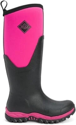 BOTAS ALTAS MUJER MUCK ARCTIC SPORT 2 IMPERMEABLES AISLADAS NEGRAS/ROSA AS2T400 Foto 1 de 4