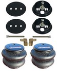 Rear Bag Brackets 2600 Air Suspension Mounts 3/8