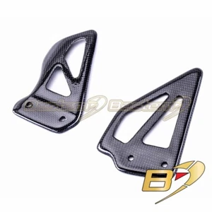 2000-2003 GSX-R 600 750 1000 Placa protectora del talón de fibra de carbono Pie trasero GSXR - Imagen 1 de 4