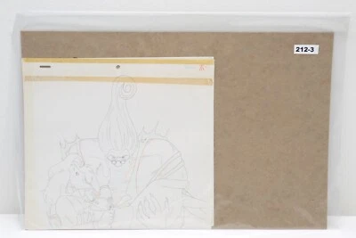 Original Hand Drawn Animation Production Drawing Art (212-3) - Image 1 of 4