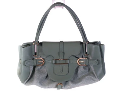 BOLSO DE MANO JIMMY CHOO TULITA VERDE COMO NUEVO MONEDERO IMPECABLE ESTADO Foto 1 de 4