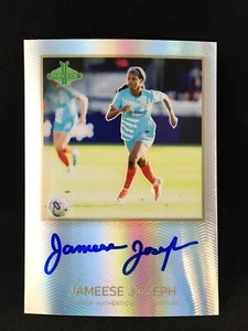 Jameese Joseph 2024 Parkside NWSL Pacific SIGNATURES RC Auto Red Stars B - Picture 1 of 2