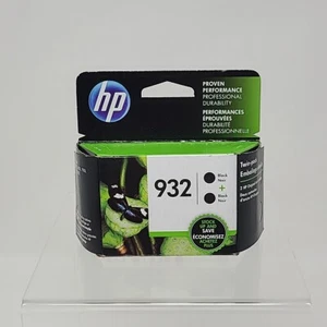 Confezione da 2 cartucce inkjet originali HP 932 nere - SIGILLATE - Foto 1 di 6