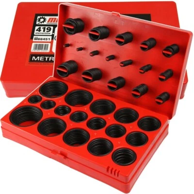 Kit set guarnizioni olio O ring anelli gomma 419pz rondelle rubinetti idraulica - Immagine 1 di 4