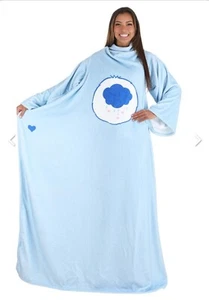 New Officially Licensed Care Bears Grumpy Bear Soft, Cozy Wearable Throw Blanket - Picture 1 of 2