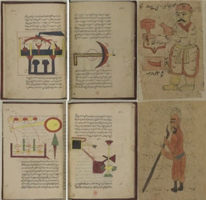 Book of Ingenious Devices - كتاب الحيل - Old Rare Islamic Manuscript (1206) DVD - Picture 1 of 24