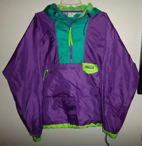 EUC EINMAL GETRAGEN HERREN XL VINTAGE COLUMBIA SPORTSWEAR ANORAK WINDBREAKER JACKE 90er - Bild 1 von 7
