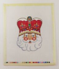 Handpainted Needlepoint King Santa Claus (66)