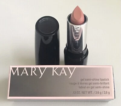New In Box Mary Kay Gel Semi-Shine Lipstick Naturally Buff Full Size Fast Ship - Image 1 of 2