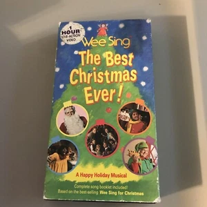 Wee Sing Best Christmas Ever!  VHS Video Tape Vintage With Book Rare - Picture 1 of 12