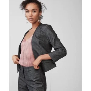 Blazer Express con un bottone a taglio grigio 16 - Foto 1 di 5