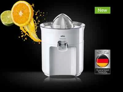 Braun NEW 220 Volt Citrus Juicer CJ3050 220v Voltage Europe Asia - Image 1 of 4