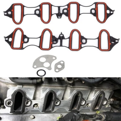 Комплект прокладок впускного коллектора для Chevrolet GMC LS 4,8 л 5,3 л 6,0 л 6,2 л MGT MS98016 - Изображение 1 из 4