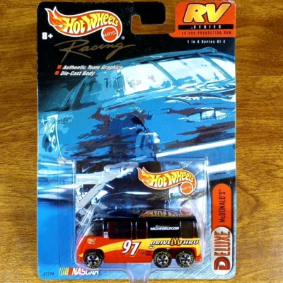 Hot Wheels Vintage Racing RV Series GMC Motorhome Deluxe McDonald's 1 of 25000 - Image 1 of 3