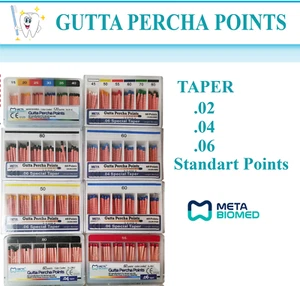Dental Endodontic Gutta Percha Points/Absorbent Paper Points Taper .04 /.06, USA - Picture 1 of 5