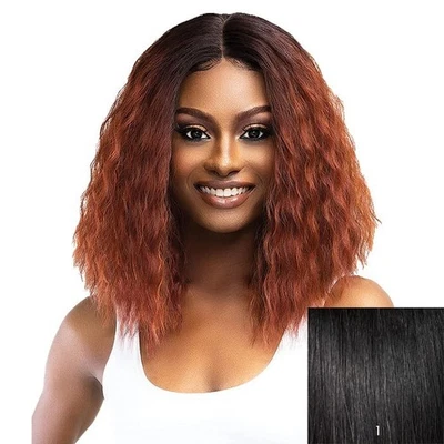 Peruca Janet Collection Essentials HD frente de renda suíça - DREW (1) - Imagem 1 de 4