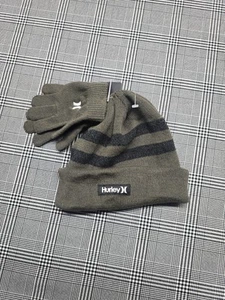 Boys Hurley Winter Hat And Glove Set Brand New With Tags ORIGINAL PRICE $25 - Picture 1 of 3