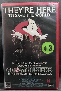 GHOSTBUSTERS VHS Ex-Rental VGC FAST FREE POST - Picture 1 of 5