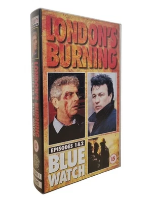 London’s Burning Series 6 Episodes 1 & 2 – Blue Watch VHS (1993) - Image 1 of 3