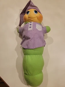 Vintage Hasbro Musical Glo Glühwurm 1984 Gute-Nacht-PJs leuchtet Geräusche getestet funktioniert - Bild 1 von 10