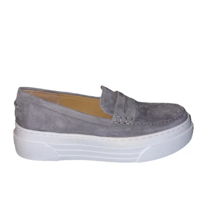 NWT J/SLIDES AVA Slip-on Loafer Sneaker in Light Grey Suede - Sz 9 - Image 1 of 4