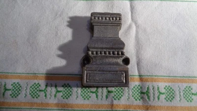 ELEMENT CREMONE ACIER 1910 - CHAPITEAU - LXVI -  BARRE  18 mm - C 22 - - Photo 1/4