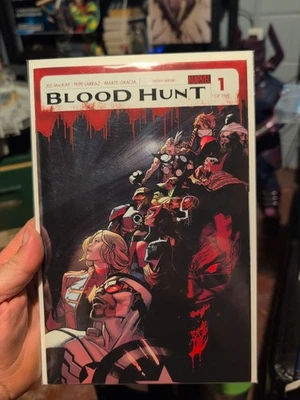 Blood Hunt redband #1 (2024) Silver Foil – Whatnot Exclusive – Pepe Larraz 1000 - Image 1 of 4