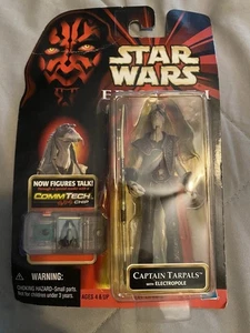 Captain Tarpals Star Wars Episode 1 Phantom Menace Comm Tech Action Figure New  - Picture 1 of 4