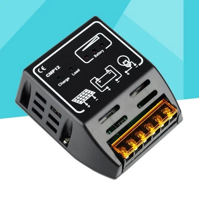 12V 10A Photovoltaic Controller Small Solar System Controller Solar Panel - Image 1 of 4