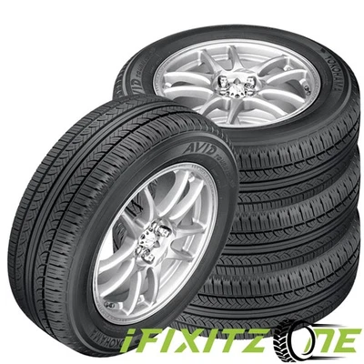 4 Yokohama Avid Touring-S 215/60R15 93T Tires - Image 1 of 4