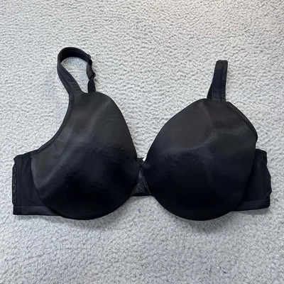 Sujetador Cacique 44D Camiseta Sujetador Satinado Cobertura Completa Lane Bryant Foto 1 de 4