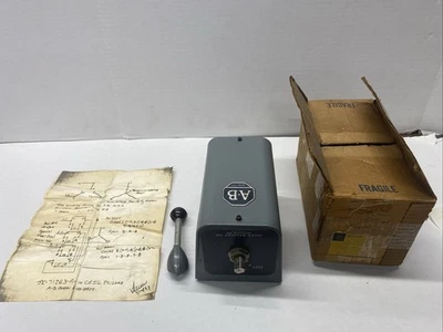 Allen Bradley Drum Switch 806 Bulletin 8 Pole  JH-418 - Image 1 of 4