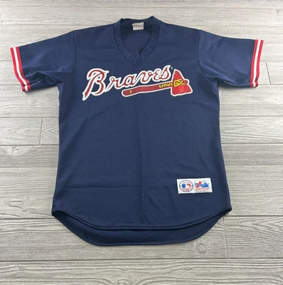 Majestic Atlanta Braves Chipper Jones #10 Majestic Camiseta de Béisbol Talla M De Colección Foto 1 de 4