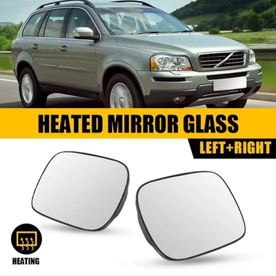 2 件司机乘客加热镜玻璃适用于沃尔沃 XC70 XC90 2003 2004 2005 2006 — 第 1/4 张图片