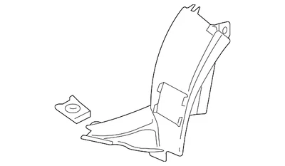 Volkswagen Eos 2007-2016 genuino - extensión delantera 1Q0-805-912-C Foto 1 de 2
