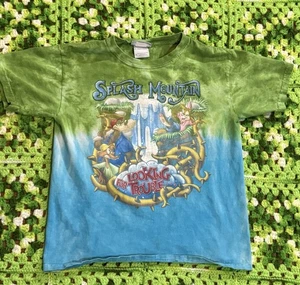 Walt Disney World Splash Mountain Tie Dye Shirt Magic Kingdom Y2K Youth Small - Picture 1 of 7