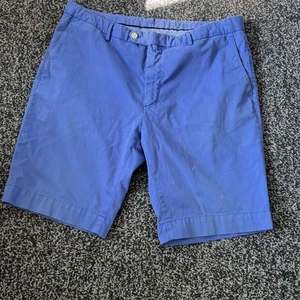 Hackett Men Core Stretch Shorts -Dusty Blue- Size 36 - Picture 1 of 13