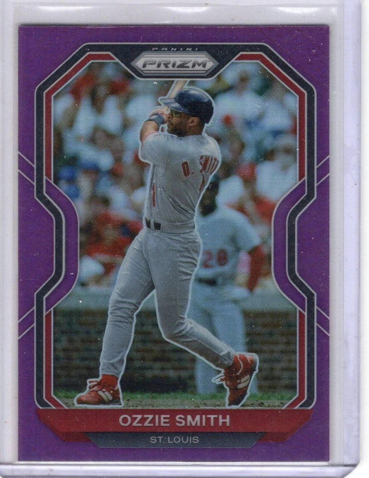 Panini Prizm Purple Prizm #79 2021 Ozzie Smith St. Louis Cardinals Foto 1 de 1